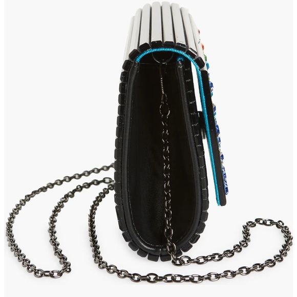 Crystal Embellished Party
Clutch/Color: Charcoal 
Kurt Geiger London
$120 NEW - Picture 6 of 16